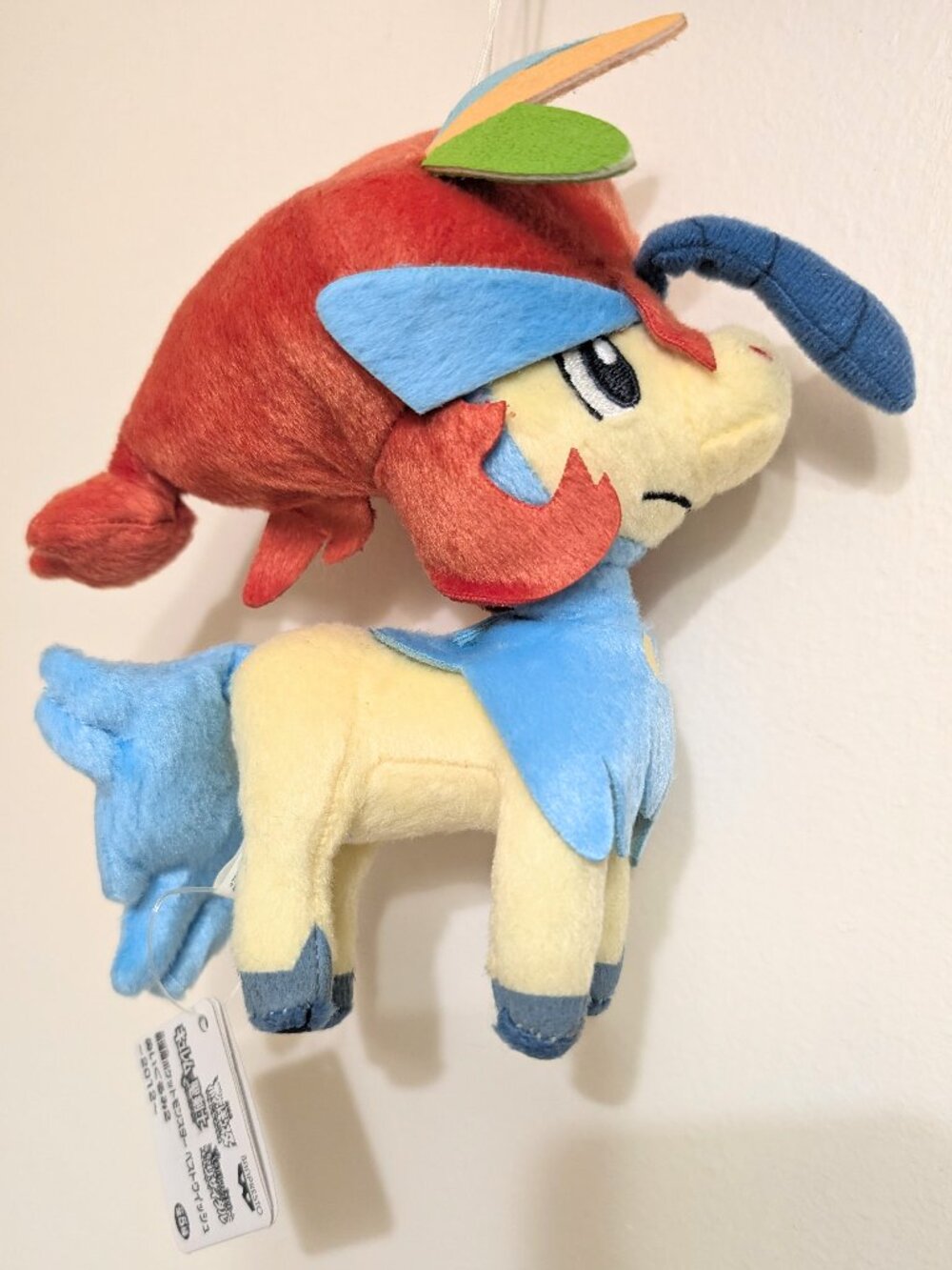 Keldeo Pokemon Banpresto Plush Doll Best Wishes 2012 Retro Japan